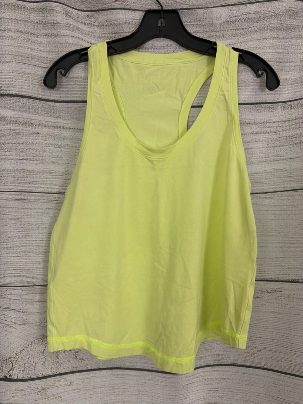 Lululemon Neon Yellow Love Tank